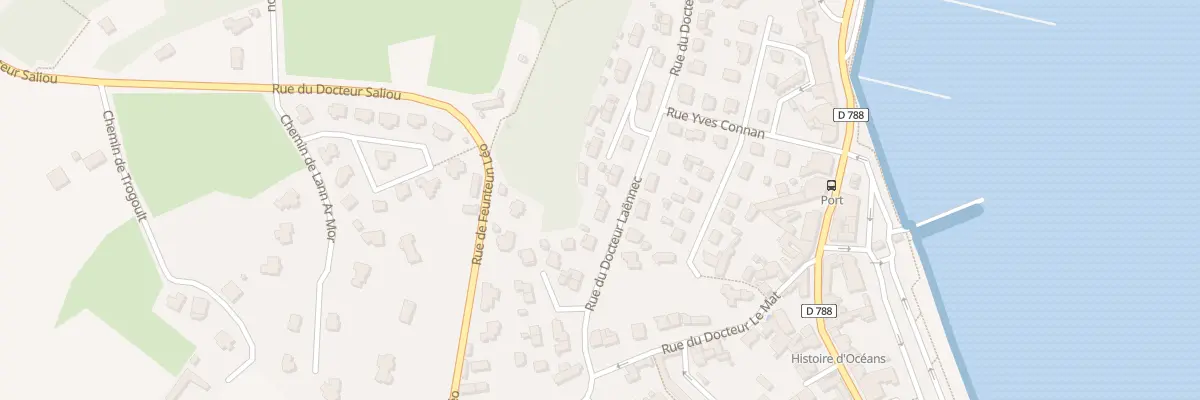 Plan du 29 Rue du Docteur Laënnec à Perros-Guirec