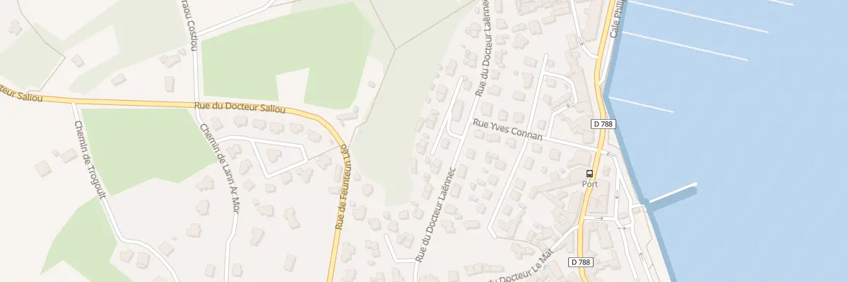 Plan du 39 Rue du Docteur Laënnec à Perros-Guirec