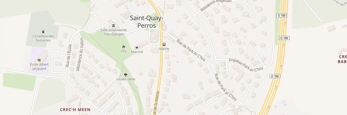 Plan du 5 Av de la Mairie à Saint-Quay-Perros