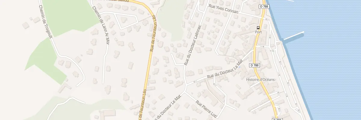 Plan du 19 Rue du Docteur Laënnec à Perros-Guirec