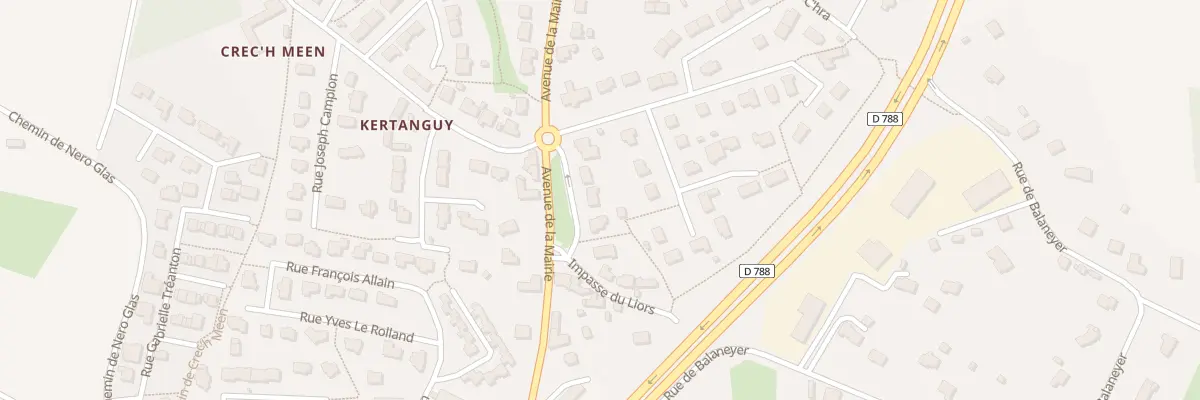 Plan du 29 Av de la Mairie à Saint-Quay-Perros