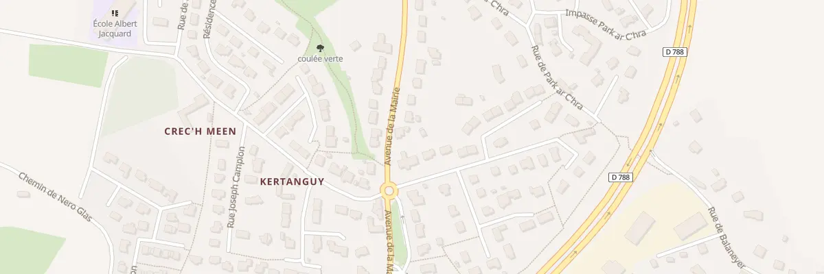 Plan du 21 Av de la Mairie à Saint-Quay-Perros