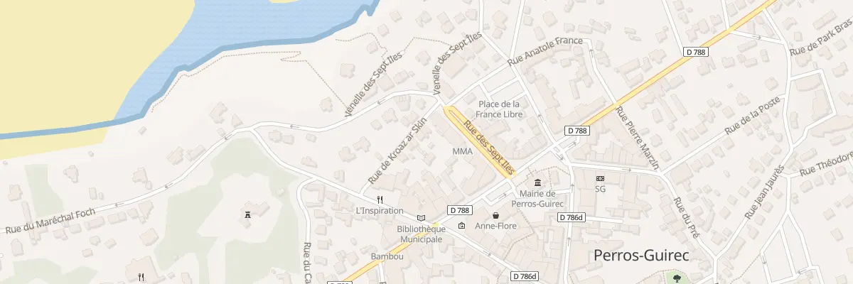 Plan du 3 Rue Croas Ar Skin à Perros-Guirec