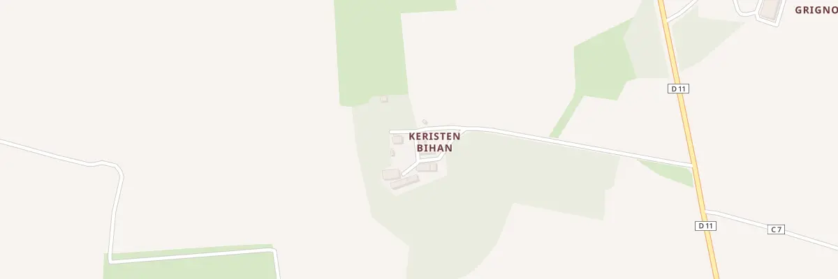 Plan du 3 Keristen à Paule