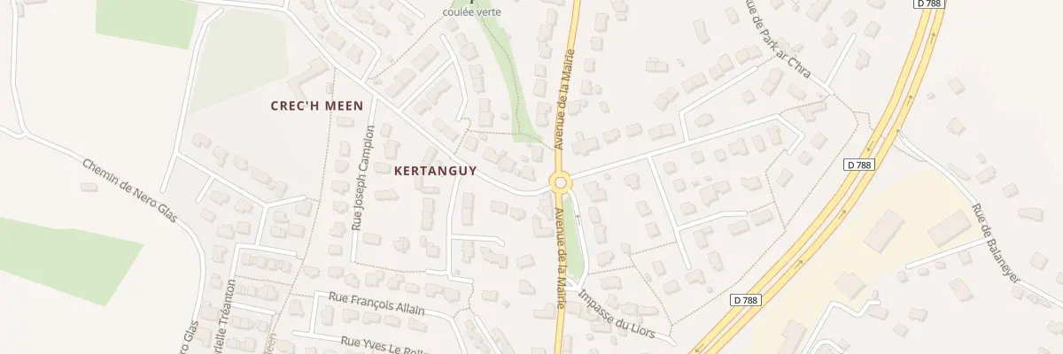Plan du 28 Av de la Mairie à Saint-Quay-Perros