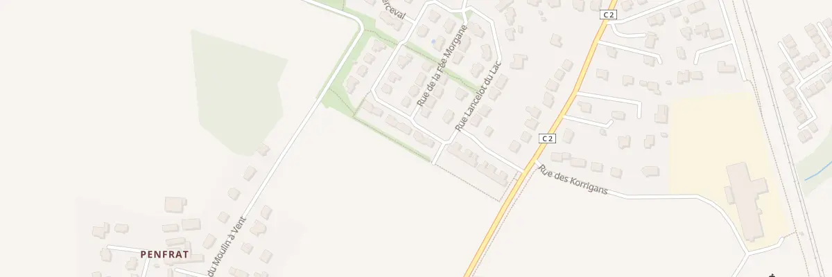 Plan du 3 Rue du Roi Arthur à Gestel