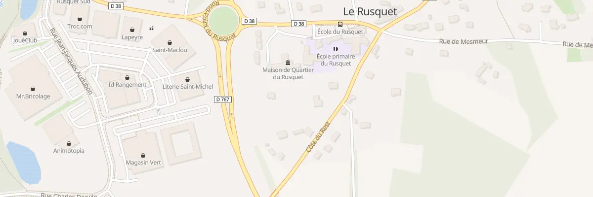 Plan du 67D Côte du Rest à Lannion