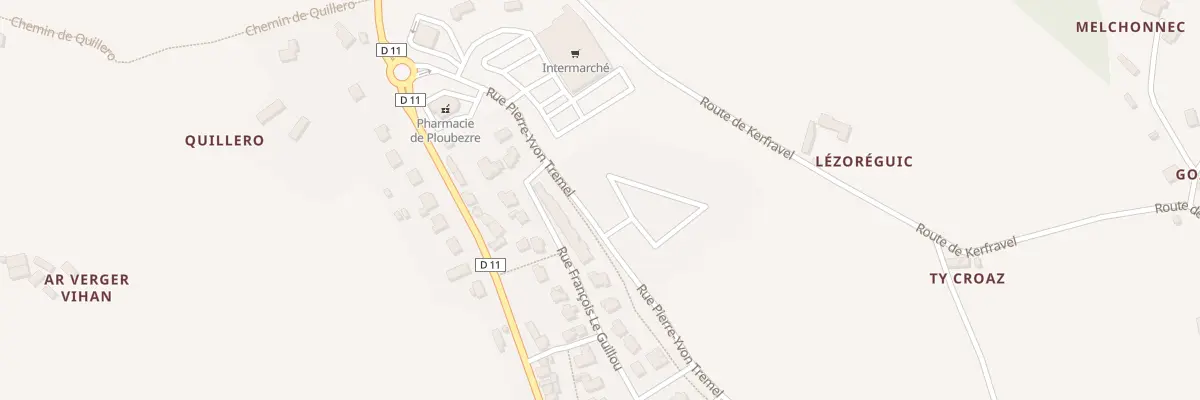 Plan du 19 Rue Maria Prat à Ploubezre