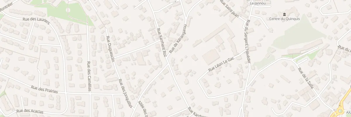 Plan du 47 Rue de Kerangarou à Perros-Guirec