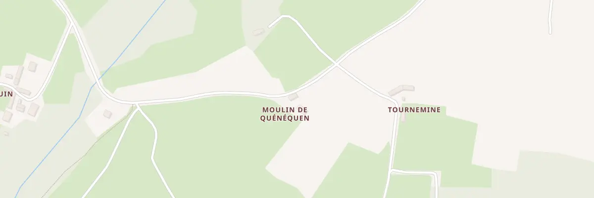 Plan du 1 Quénequen à La Chapelle-Neuve