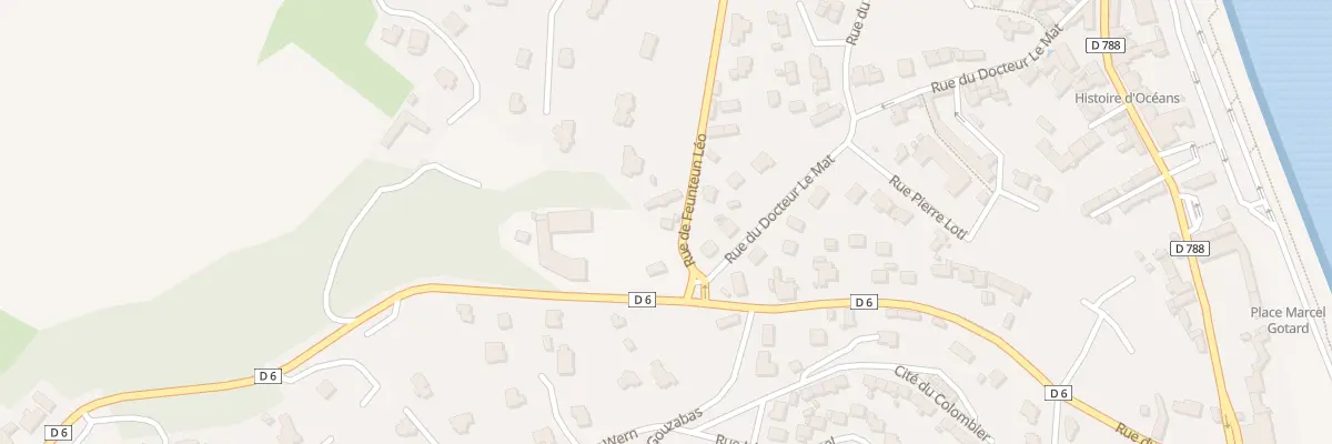 Plan du 9002 Rue Feunteun Leo à Perros-Guirec