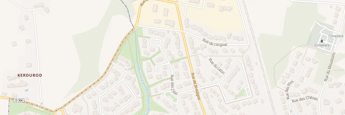 Plan du 11 Rue des Lilas à Gestel