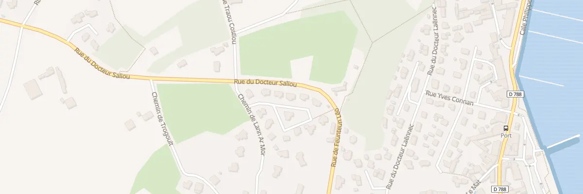 Plan du 7 Rue Feunteun Ar Garentez à Perros-Guirec