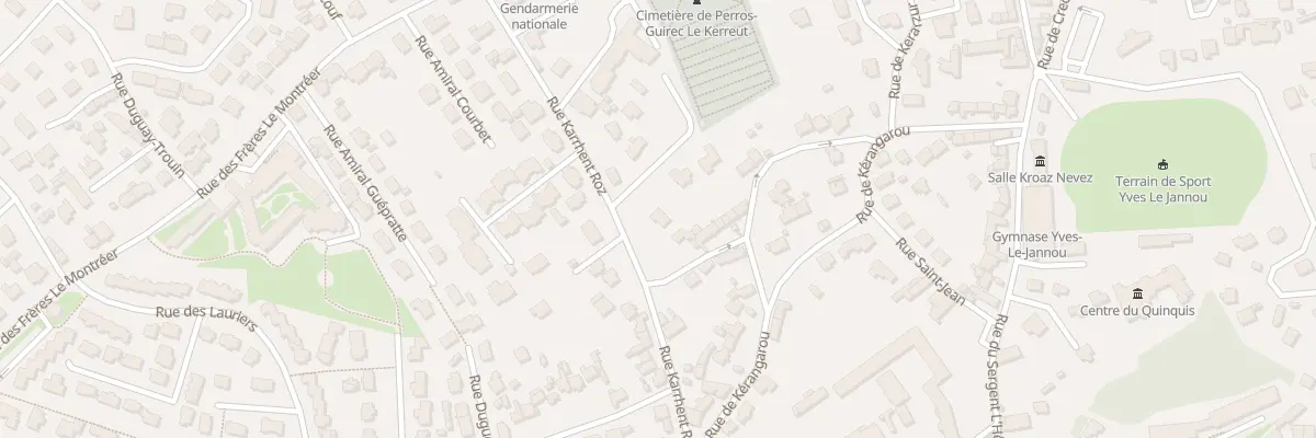 Plan du 27 Rue Karrhent Roz à Perros-Guirec