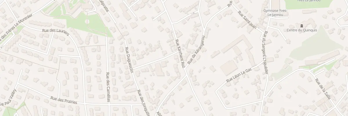 Plan du 40 Rue Karrhent Roz à Perros-Guirec