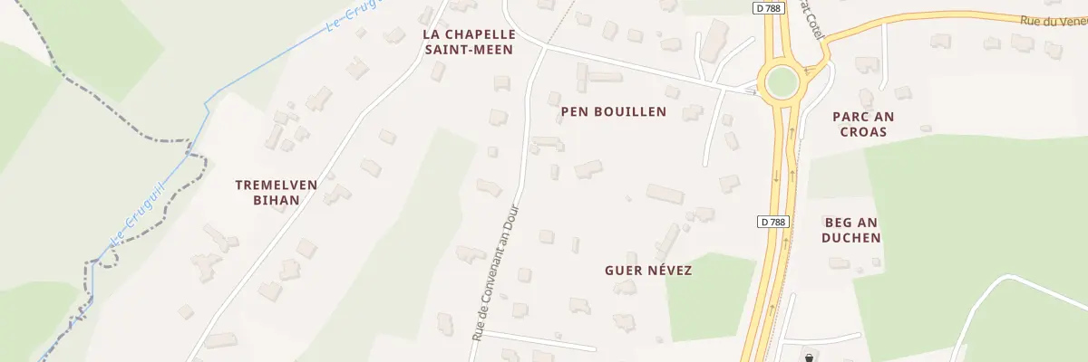 Plan du 5 Rue de Convenant an Dour à Saint-Quay-Perros