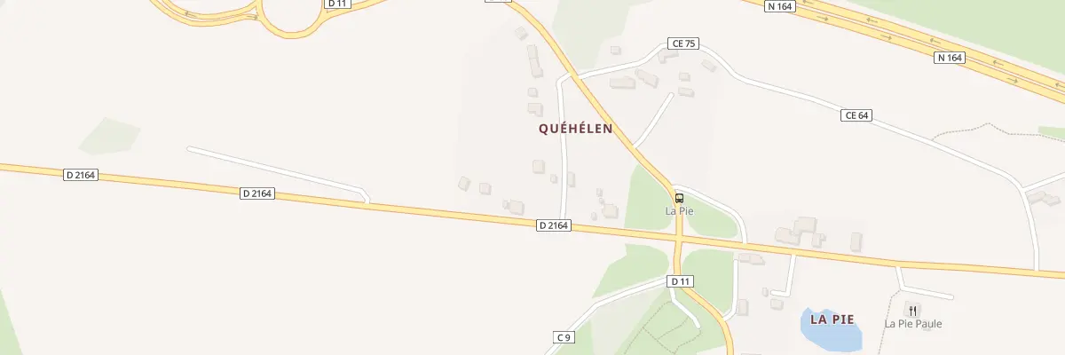 Plan du 5 Quehelen à Paule