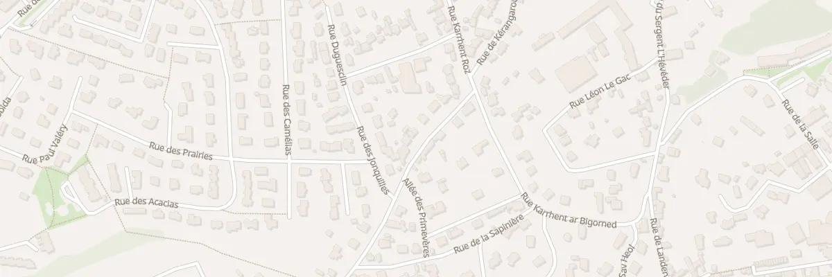 Plan du 16 Rue des Frères Kerbrat à Perros-Guirec