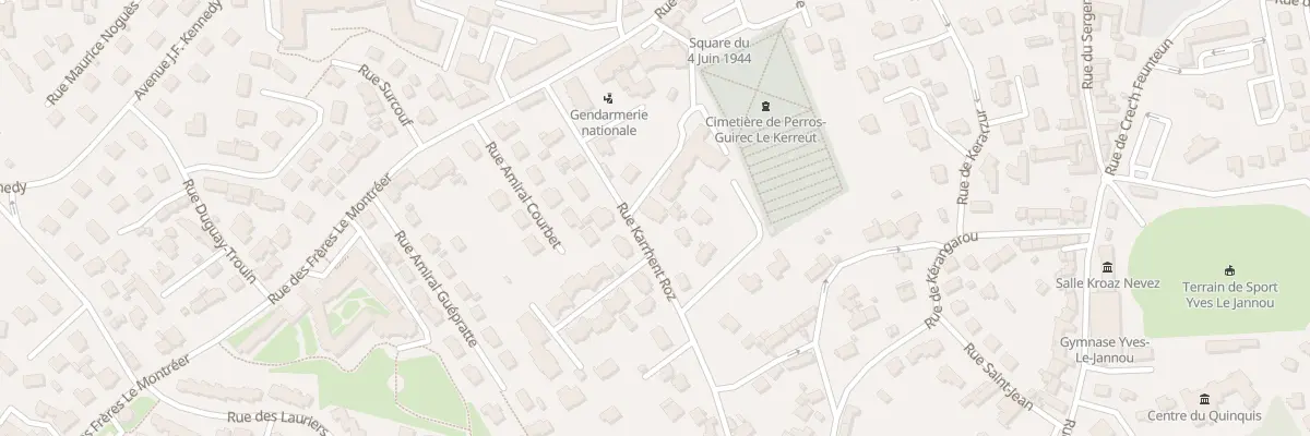 Plan du 9 Rue Karrhent Roz à Perros-Guirec