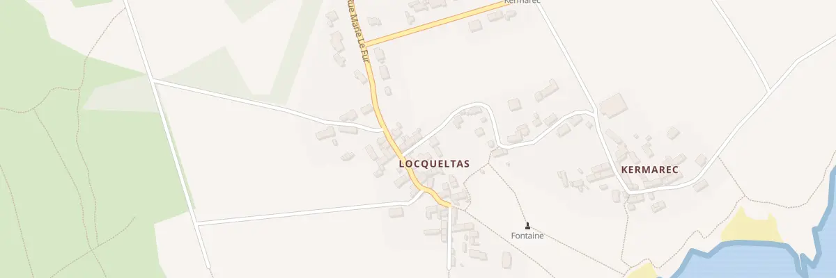 Plan du 7187 Locqueltas à Groix
