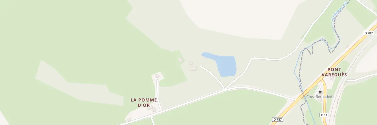 Plan du 5 La Pomme d’Or à Plusquellec