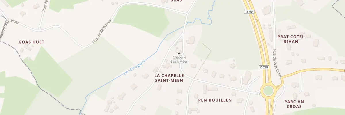 Plan du 7 Rue de la Chapelle Saint-Méen à Saint-Quay-Perros