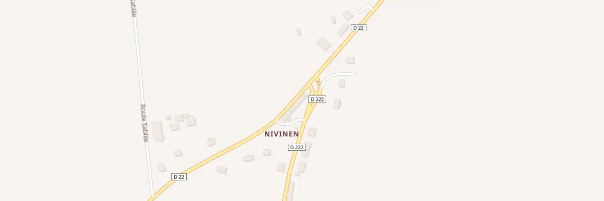 Plan du 309 Nivinen à Arzano