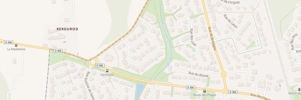 Plan du 10 Rue Théophile Viollet du Breil à Gestel