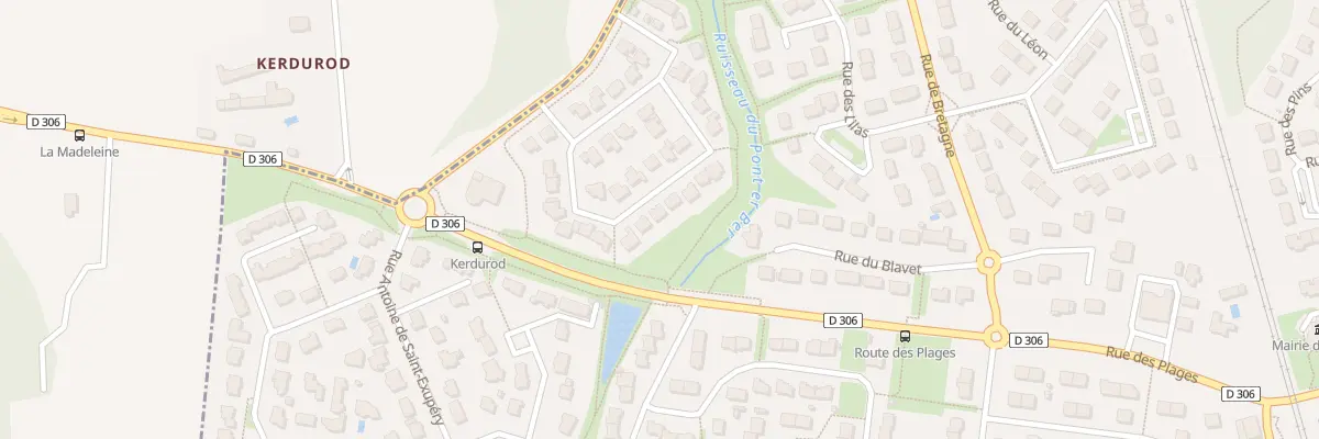Plan du 21 Rue Théophile Viollet du Breil à Gestel