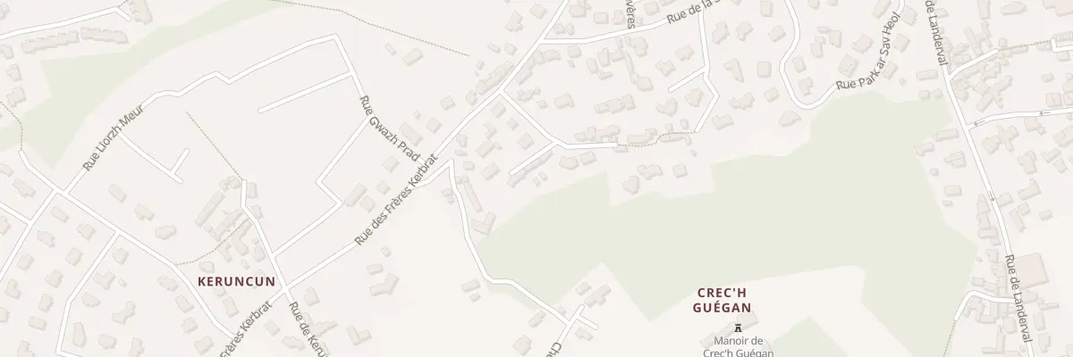 Plan du 16 Rue de Ty Huellan à Perros-Guirec