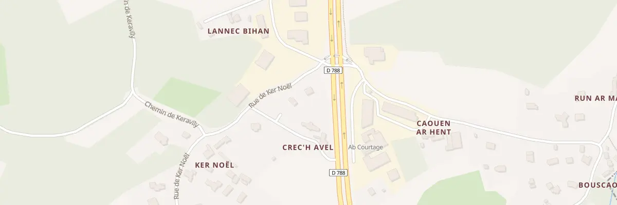 Plan du 1 Rue de Ker Noël à Saint-Quay-Perros