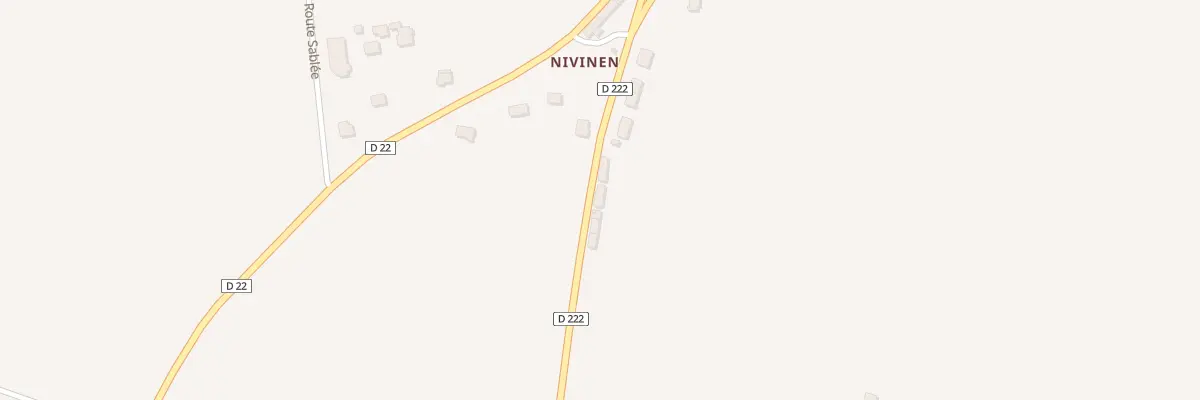 Plan du 308 Nivinen à Arzano
