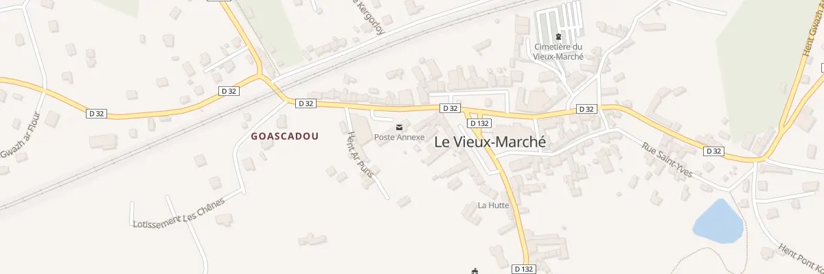 Plan du 9 Pl Plasenn Ar C’Hezeg au Vieux-Marché