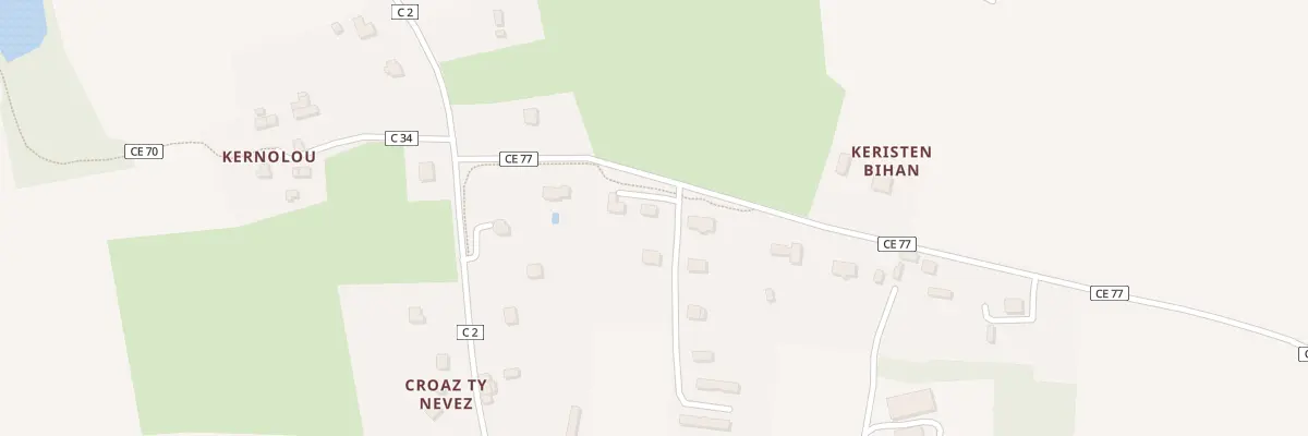 Plan du 2 Lot Kéristen Vian à Paule