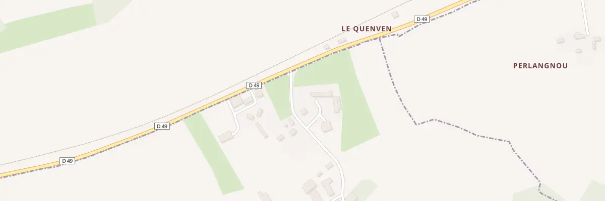 Plan du 1 Le Quenven au Moustoir