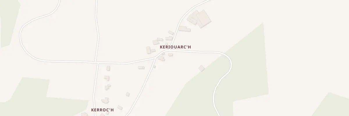 Plan du 5159F Keriouach à Guilligomarc’h