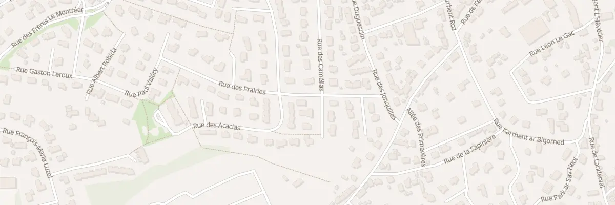 Plan du 17 Rue des Prairies à Perros-Guirec