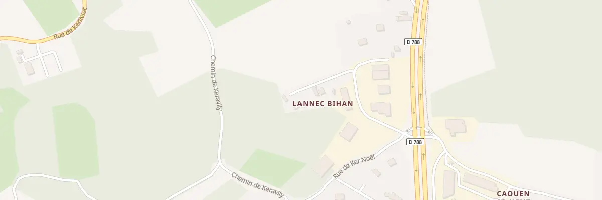 Plan du 235 Imp Saint Yves à Saint-Quay-Perros