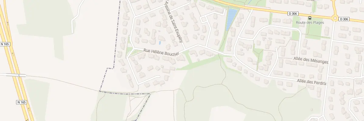 Plan du 7 Rue Hélène Boucher à Gestel