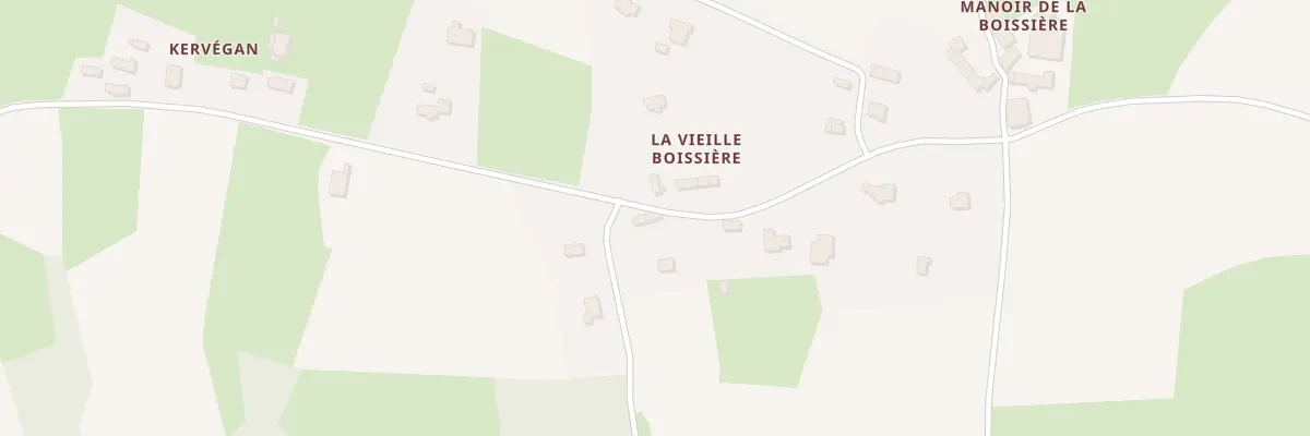 Plan du 6 La Vieille Boissiere à Plusquellec