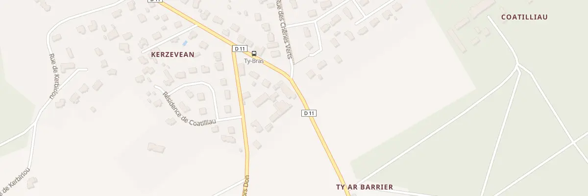 Plan du 5355 Ty Bras à Ploubezre
