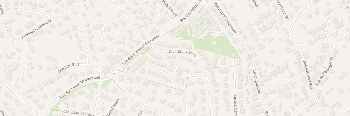 Plan du 27 Rue des Lauriers à Perros-Guirec