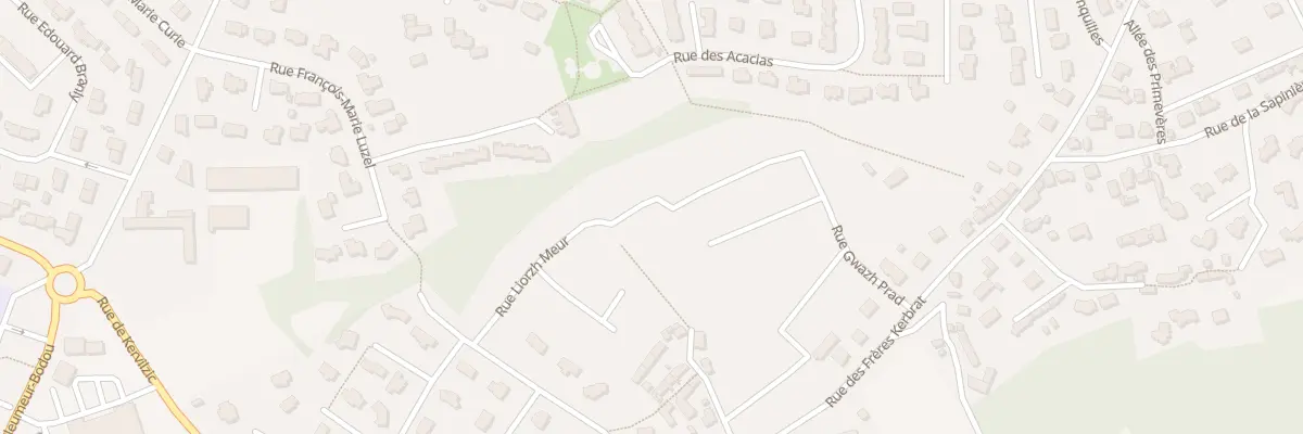 Plan du 31 Rue Gwazh Prad à Perros-Guirec
