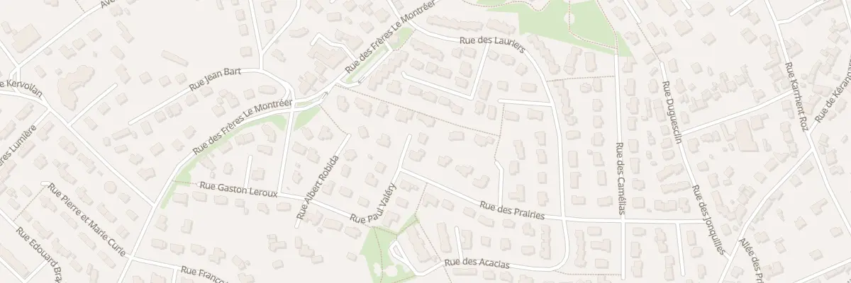 Plan du 32 Rue Paul Valéry à Perros-Guirec