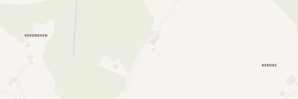 Plan du 5471 Ménégoff à Priziac