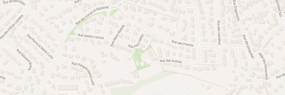 Plan du 24 Rue Paul Valéry à Perros-Guirec