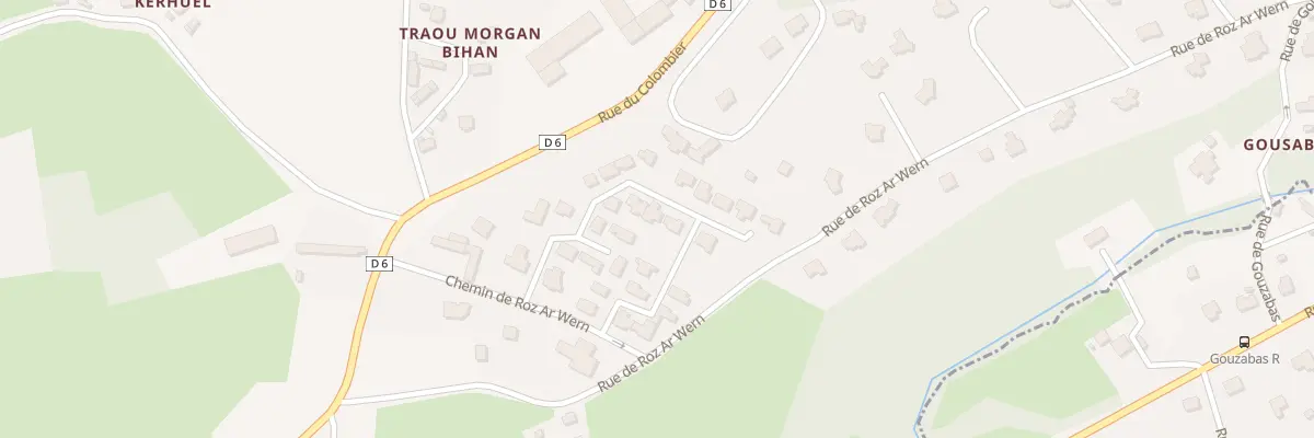 Plan du 18 Rue de Roz Haleg à Perros-Guirec