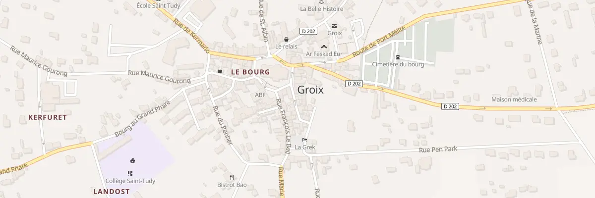 Plan du 9A Rue Abbé Noël à Groix