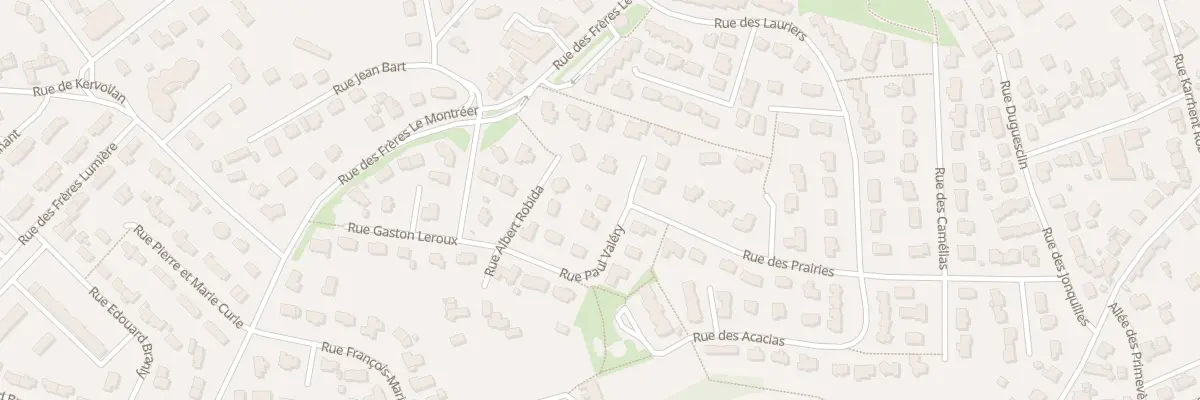 Plan du 15 Rue Paul Valéry à Perros-Guirec