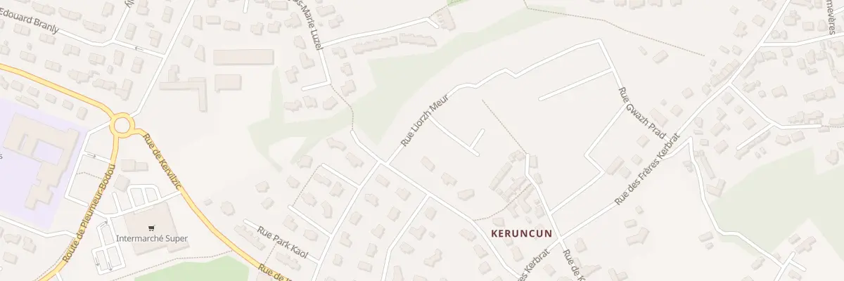 Plan du 6 Rue Liorzh Meur à Perros-Guirec